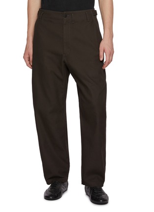 Main View - Click To Enlarge Main View - Click To Enlarge - LEMAIRE - Tapered Cotton Carrot Pants