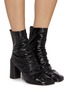 Figure View - Click To Enlarge - LEMAIRE - 80 Glove Leather Ankle Boots