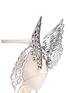 Detail View - Click To Enlarge - SOPHIA WEBSTER - 'Evangeline' metallic lasercut Angel Wing leather sandals