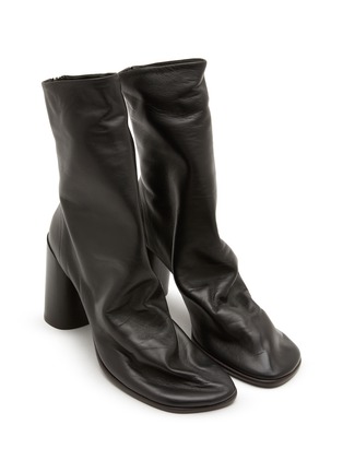 Detail View - Click To Enlarge - LEMAIRE - 80 Glove Leather Ankle Boots