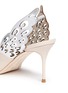 Detail View - Click To Enlarge - SOPHIA WEBSTER - 'Angelo' angel wing leather slingback pumps