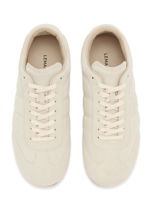 Detail View - Click To Enlarge - LEMAIRE - Soft Runner Suede Women's Sneakers