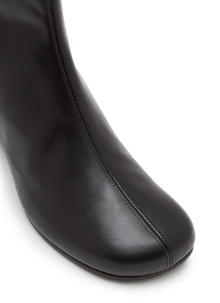 Detail View - Click To Enlarge - LEMAIRE - Anatomic 55 Glossy Leather Boots