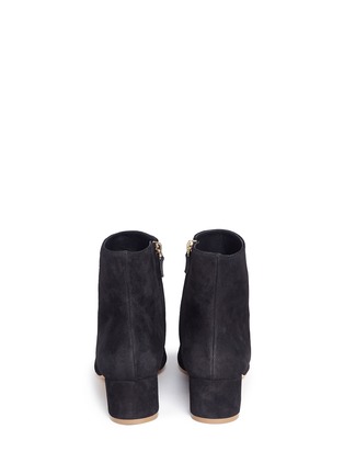 Back View - Click To Enlarge - MANSUR GAVRIEL - SUEDE ANKLE BOOTS