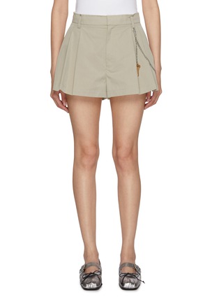Main View - Click To Enlarge - ALEXANDERWANG - Chain Detail Shorts