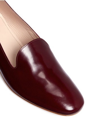 Detail View - Click To Enlarge - MANSUR GAVRIEL - Spazzolato leather loafers