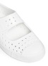 Detail View - Click To Enlarge - NATIVE  - 'Juniper' glossy perforated toddler slip-ons