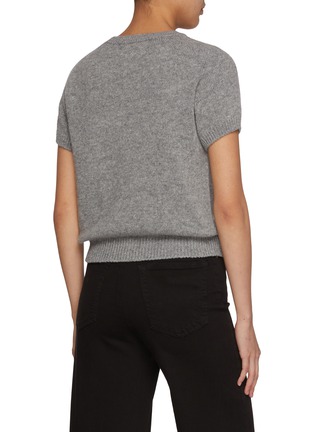 Back View - Click To Enlarge - NOTHING WRITTEN - Puno Short Sleeve Knit Top