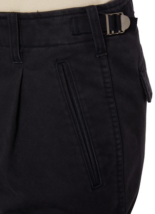  - NOTHING WRITTEN - Gato Pleated Front Cotton Tuck Pants