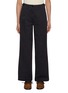 Main View - Click To Enlarge - NOTHING WRITTEN - Gato Pleated Front Cotton Tuck Pants