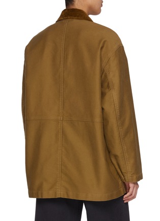 Back View - Click To Enlarge - NOTHING WRITTEN - Mole Skin Hunting Cotton Jacket