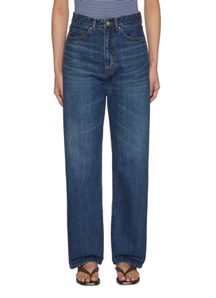 Main View - Click To Enlarge - NOTHING WRITTEN - Five Pocket Baggy Jeans