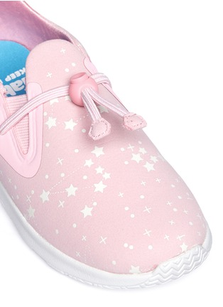 Detail View - Click To Enlarge - NATIVE  - 'Apollo Moc' star print toddler slip-ons