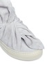 Detail View - Click To Enlarge - PORTS 1961 - Twist bow suede slip-ons