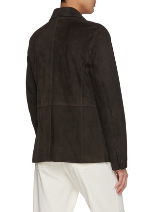 Back View - Click To Enlarge - NOTHING WRITTEN - Rona Suede Leather Jacket