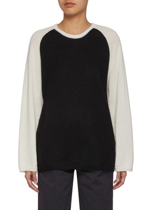 Main View - Click To Enlarge - NOTHING WRITTEN - Palie Raglan Wool Blend Pullover
