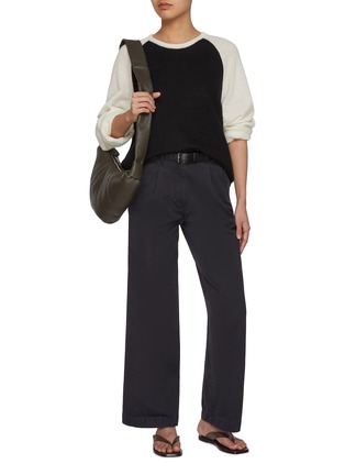 Figure View - Click To Enlarge - NOTHING WRITTEN - Palie Raglan Wool Blend Pullover