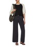 Figure View - Click To Enlarge - NOTHING WRITTEN - Palie Raglan Wool Blend Pullover