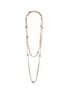 LANE CRAWFORD VINTAGE ACCESSORIES Faux Pearl Gold Toned Necklace