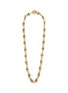 LANE CRAWFORD VINTAGE ACCESSORIES Enamel Gold Toned Necklace