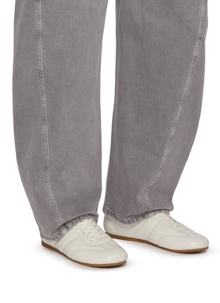 Figure View - Click To Enlarge - LEMAIRE - Soft Runner Leather Men's Sneakers