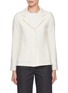 Main View - Click To Enlarge - BRUNO MANETTI - Lapel Collar Wool Knit Jacket