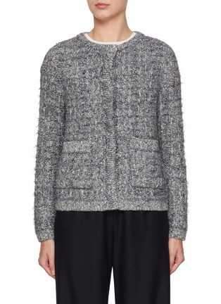 Main View - Click To Enlarge - BRUNO MANETTI - Two Front Pocket Knit Jacket