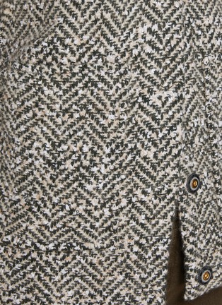  - BRUNO MANETTI - Two Front Pocket Wool Cashmere Knit Jacket