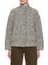 Main View - Click To Enlarge - BRUNO MANETTI - Two Front Pocket Wool Cashmere Knit Jacket