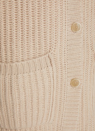  - BRUNO MANETTI - V-Neck Long Wool Cashmere Cardigan