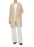 Figure View - Click To Enlarge - BRUNO MANETTI - V-Neck Long Wool Cashmere Cardigan