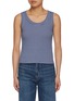 Main View - Click To Enlarge - NOTHING WRITTEN - Sailor Striped Cotton Tank Top