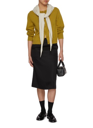Figure View - Click To Enlarge - NOTHING WRITTEN - Lola Satin Midi Skirt