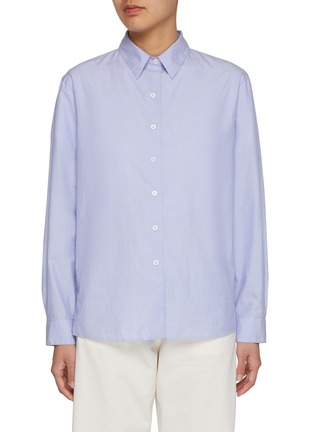 Main View - Click To Enlarge - NOTHING WRITTEN - Port Cotton Shirt