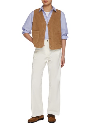 Figure View - Click To Enlarge - NOTHING WRITTEN - Port Cotton Shirt