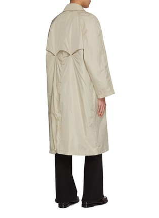 Back View - Click To Enlarge - NOTHING WRITTEN - Urban Trench Coat