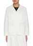 Main View - Click To Enlarge - NOTHING WRITTEN - Boy Cotton Work Jacket