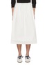 Main View - Click To Enlarge - NOTHING WRITTEN - Toi A-line Cotton Midi Skirt