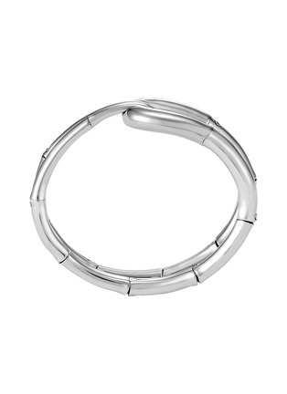 Detail View - Click To Enlarge - JOHN HARDY - Bamboo Sterling Silver Flex Cuff — Size M