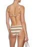 Back View - Click To Enlarge - ERES - Striped Bikini Briefs