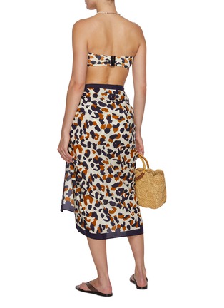 Back View - Click To Enlarge - ERES - Embrun Sarong Skirt