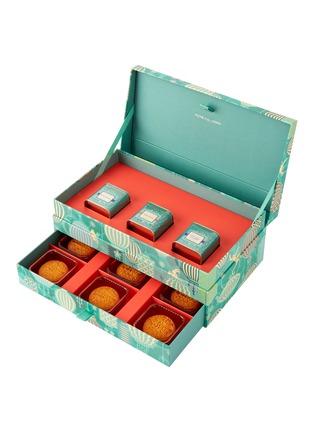Detail View - Click To Enlarge - FORTNUM & MASON - Mooncake & Tea Pairing Gift Set