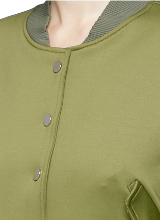 Detail View - Click To Enlarge - LIVE THE PROCESS - Cropped bomber jacket