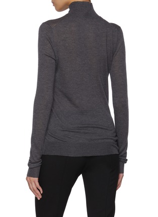 Back View - Click To Enlarge - JOSEPH - High Neck Cashmere Knit Top