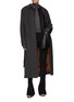 Figure View - Click To Enlarge - JOSEPH - High Neck Cashmere Knit Top