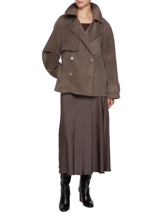 Figure View - Click To Enlarge - JOSEPH - Marne Double Face Cashmere Coat Jacket