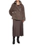 Figure View - Click To Enlarge - JOSEPH - Marne Double Face Cashmere Coat Jacket