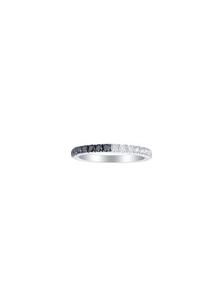 Main View - Click To Enlarge - LC COLLECTION JEWELLERY - Diamond 18K White Gold Ring — US 7