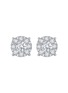 Main View - Click To Enlarge - LC COLLECTION JEWELLERY - Diamond 18K White Gold Earrings