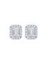 Main View - Click To Enlarge - LC COLLECTION JEWELLERY - Diamond 18K White Gold Earrings